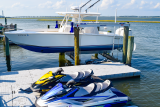 Dock Port with Boat