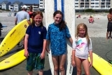 Kids at Surf Camp