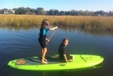 Kids at SUP Camp