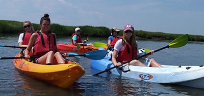 Kayaking Sea Isle City