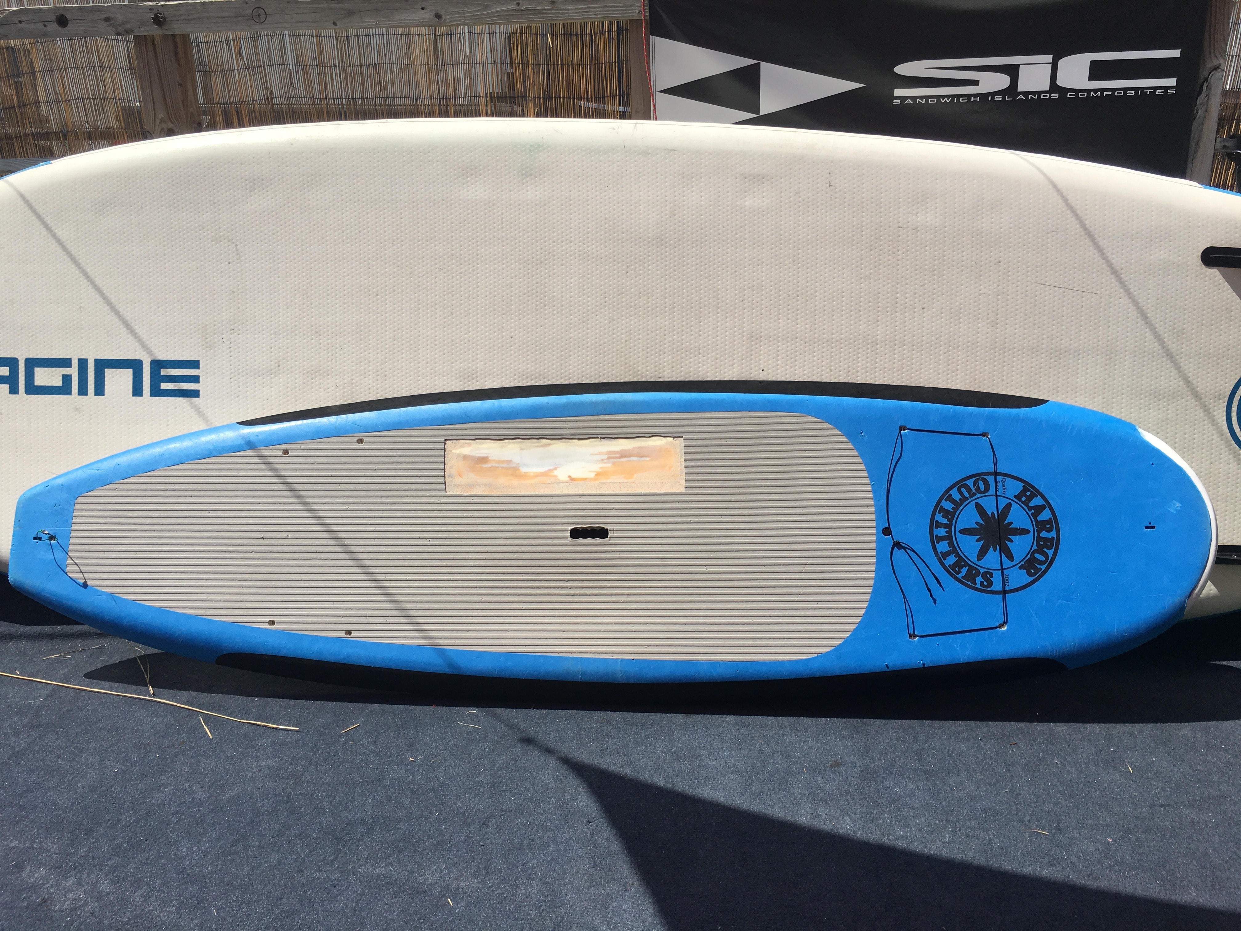 Blue Foam Paddleboard
