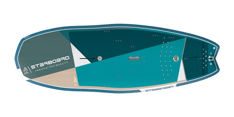 8'0 x 31.5 Hypernut Surf & Foil Starlite